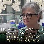 lottery winner giving money away 2021